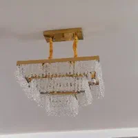 ۳عدد لوستر کریستال ست