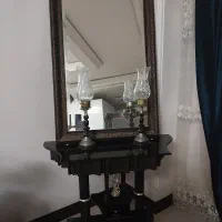 آیینه شمعدان کاملا سالم و در حد نو