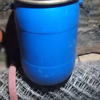 بشکه پلاستیکی نو|ظروف نگهدارنده، پلاستیکی، یک‌بارمصرف|قزوین, |دیوار