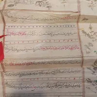 کاغذ قدیمی|کلکسیون اشیاء عتیقه|اصفهان, تخت فولاد|دیوار