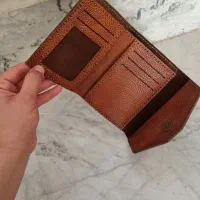 کیف پول مردانه چرم طبیعی گاوی