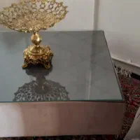 مبل راحتی چستر ۷ نفره به همراه پاف شیشه خور|مبلمان خانگی و میز عسلی|تهران, مسعودیه|دیوار