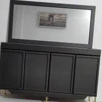 کنسول و اینه و میز tv طوسی مات|بوفه، ویترین، کنسول|تهران, شکوفه (عبدل آباد)|دیوار