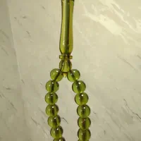 تسبیح سندلوس آب حیات کهنه تراش کلکسیونی