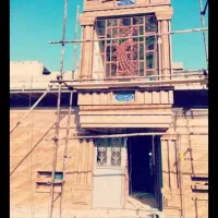 سنگ کاری نما آجر نسوز ترکیبی نما رومی|خدمات پیشه و مهارت|چابهار, |دیوار