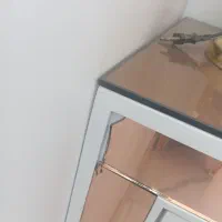 میز تلویزیون و کنسول سفید طلایی جادار|میز تلویزیون|قم, امامزاده ابراهیم|دیوار