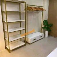نانیسان بندرخت رگال کشو دار بغل طبقات آینه دار|بندرخت و رختآویز|اصفهان, سرچشمه|دیوار
