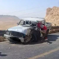 مزدا دوکابین تصادفی