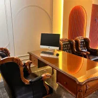 ست میز مدیریتی و صندلی کلاسیک