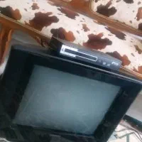 تلویزیون 21 انج مشکی رنگ