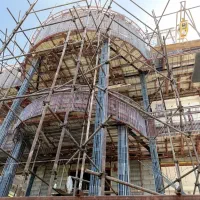 سنگ کاری / سنگ نما / نما کاری|خدمات پیشه و مهارت|اهواز, کوی باهنر|دیوار