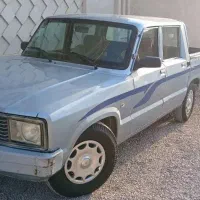 مزدا دو کابین کارا ۲۰۰۰ آبی نقره ای|خودرو سواری و وانت|اسفراین, |دیوار