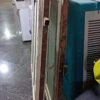 2عددپنجره پی‌وی‌سی در حدنوبا کلافو شیشه|مصالح و تجهیزات ساختمان|رباط‌کریم, الارد|دیوار