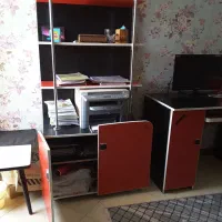 میز تحریر و کتابخانه|میز تحریر و کامپیوتر|فولادشهر, C1|دیوار