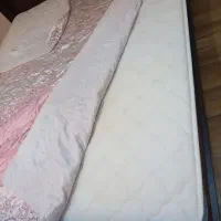 تختخواب دو نفره نگین دار|تخت و سرویس خواب|تبریز, |دیوار