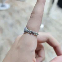 انگشتر طرح تیفانی نقره اصل|بدلیجات|کرمانشاه, |دیوار