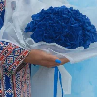 دستگل روبانی  شاین دار