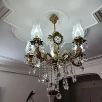 لوستر برنز اصل سنگین وزن|لوستر و چراغ آویز|خوی, |دیوار