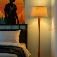 آباژور ایستاده چوبی