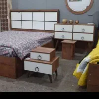 سرویس تخت خواب نوجوان کامل چوب اقساطی