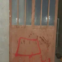 درب آهنی قدیمی ..جا کولر دوتیکه