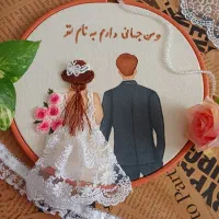 تابلو گلدوزی|تابلو، نقاشی، عکس|قم, پردیسان|دیوار