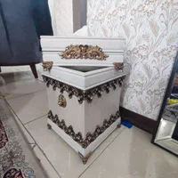 سطل زباله و جادستمال کاغذی