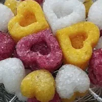 ابنبات چوبی طرح دار عروسکی وقند تزئینی زیبا|خوردنی و آشامیدنی|قم, خاکفرج|دیوار