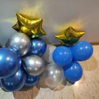 بادکنک کروم و فویلی