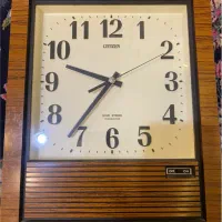 ساعت دیواری قدیمی CITIZEN ژاپن (کلکسیونی )