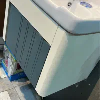 روشویی ست 5 تیکه یاقوتی 60.40(کارخانه)آتا کابین|لوازم سرویس بهداشتی|تبریز, |دیوار