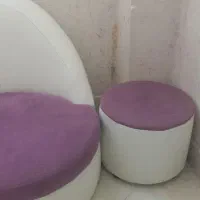 مبل تک نفره با عسلی