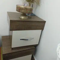 تخت خواب وتشک وپای تختی دونفره|تشک تختخواب|تاکستان, |دیوار