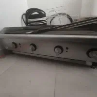 گریل ترکیبی روغنی ذغالی ترازو  صدر دیجیتالی