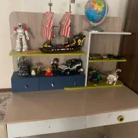 تخت خواب کمد میز تحریر و درابر|تخت و سرویس خواب|ماهدشت, |دیوار