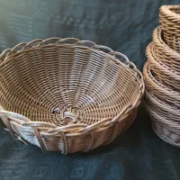 فروش ۷ تکه سبد بافت|صنایع دستی و سایر لوازم تزئینی|شیراز, باغ تخت|دیوار