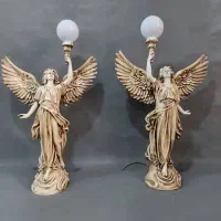 مجسمه حوری فایبرگلاس فرشته تندیس|مجسمه، تندیس، ماکت|بندرعباس, |دیوار