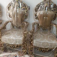 مبل سلطنتی|مبلمان خانگی و میز عسلی|اصفهان, لاله|دیوار