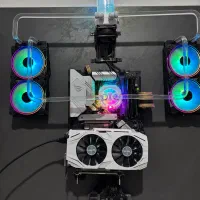 سیستم وال مانت کاستوم واتر کولینگ|رایانه رومیزی|تهران, شهرک ولیعصر جنوبی|دیوار