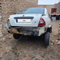 ماشین تیبا مدل ۹۳ تصادفی موتور سالم|خودرو سواری و وانت|خوی, |دیوار