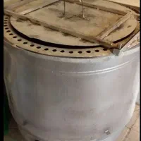 تنور گازی درب ریلی
