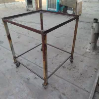 پایه فلزی    کولر آبی وپمپ باد 250 لیتری مفیدی