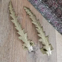 جفت دسته پرده برنزی سنگین