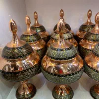 فیروزه کوبی خاتم مینا کاری الماس تراس مس|صنایع دستی و سایر لوازم تزئینی|اصفهان, نقش جهان|دیوار