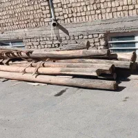 تیر چوبی محکم