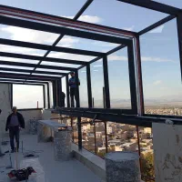 اجرای سقف متحرک|خدمات پیشه و مهارت|رشت, فرودگاه سردار جنگل رشت|دیوار