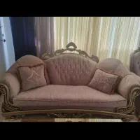 مبل نیمه استیل ۸ نفره