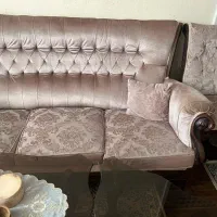 مبلمان ۷ نفره یا دو صندلی میزبان|مبلمان خانگی و میز عسلی|تهران, شیخ هادی|دیوار