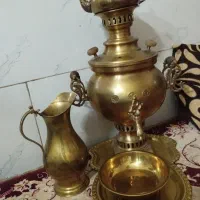 سماور زغالی مسی