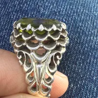 انگشتر کلکسیونی فدیوم پولکی اشک ترنج آصف قاسمی|جواهرات|تهران, قیطریه|دیوار